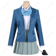 高潔カナン 学園制服コスプレ衣装｜しっぽ付アクセで高再現・上品シルエットで撮影映え - 1枚目の画像（サムネイル）