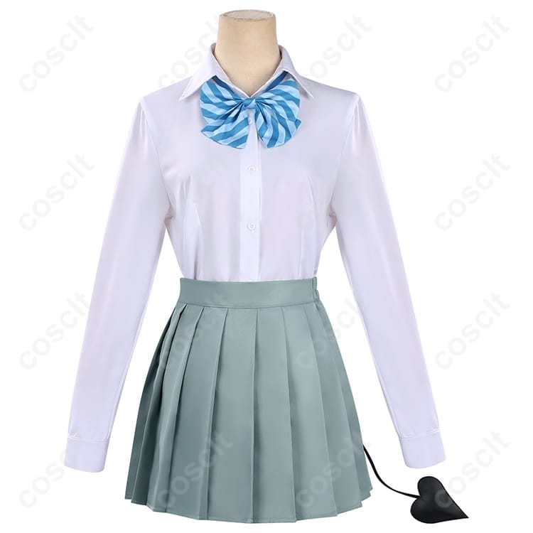 高潔カナン 学園制服コスプレ衣装｜しっぽ付アクセで高再現・上品シルエットで撮影映え - 4枚目の画像