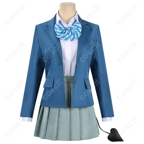 高潔カナン 学園制服コスプレ衣装｜しっぽ付アクセで高再現・上品シルエットで撮影映え