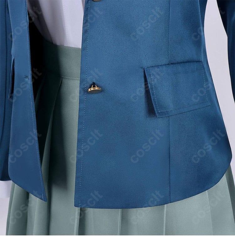 コートの前立てとポケット周辺の縫製ディテール。ボタン配置とステッチが分かる