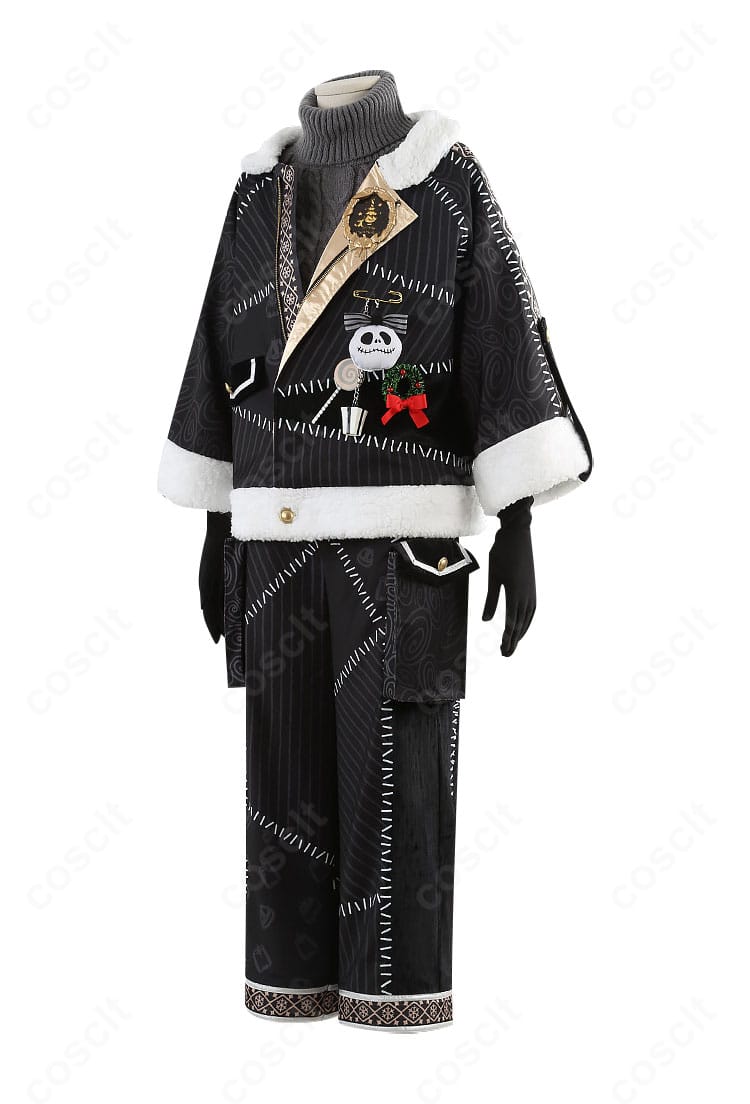 左側面から見た袖とサイドシームのディテールアップ