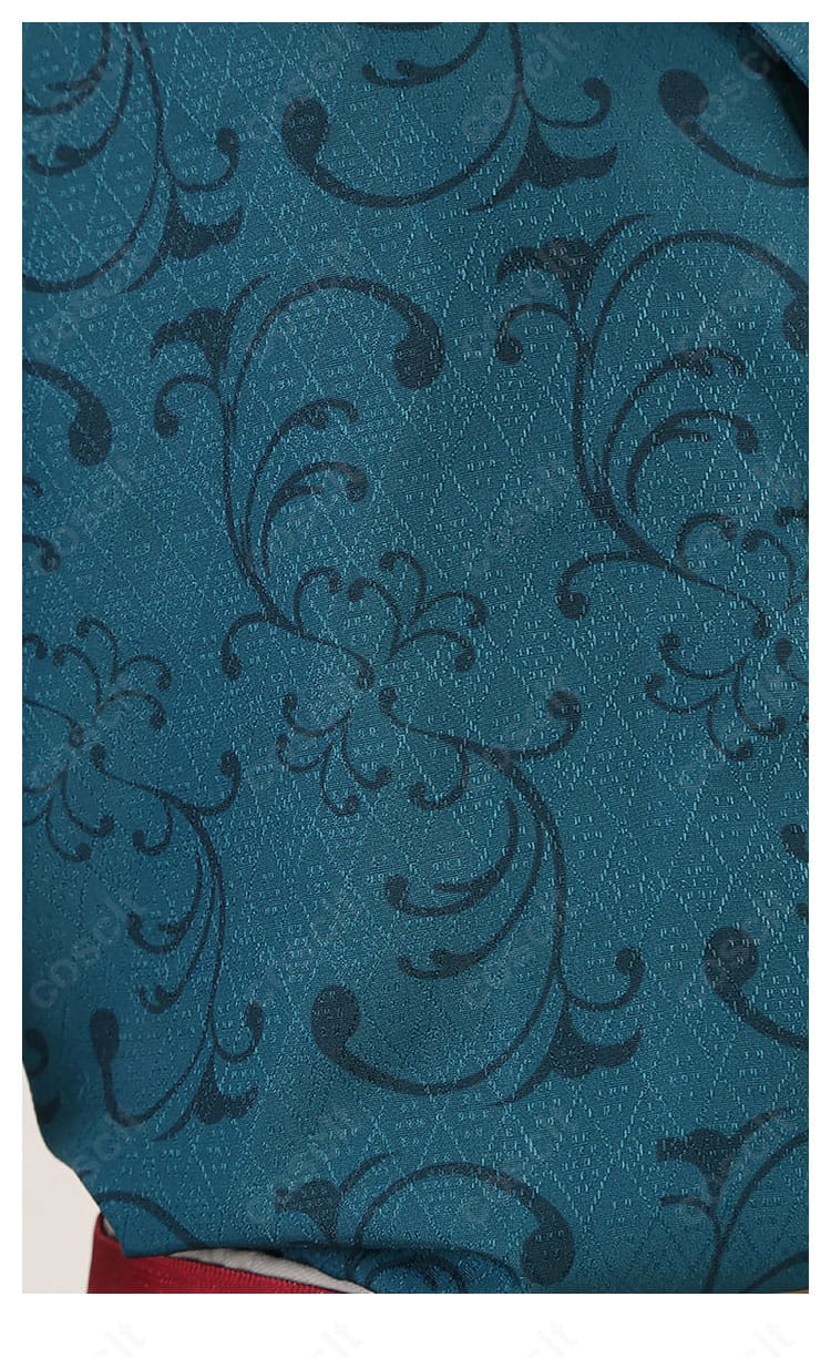 ジャガード生地の織り模様と高コントラスト配色の質感