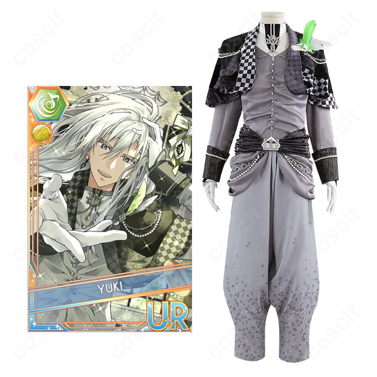 Re:valeの千 10周年記念衣装の全身イメージとデザイン要素の参考図