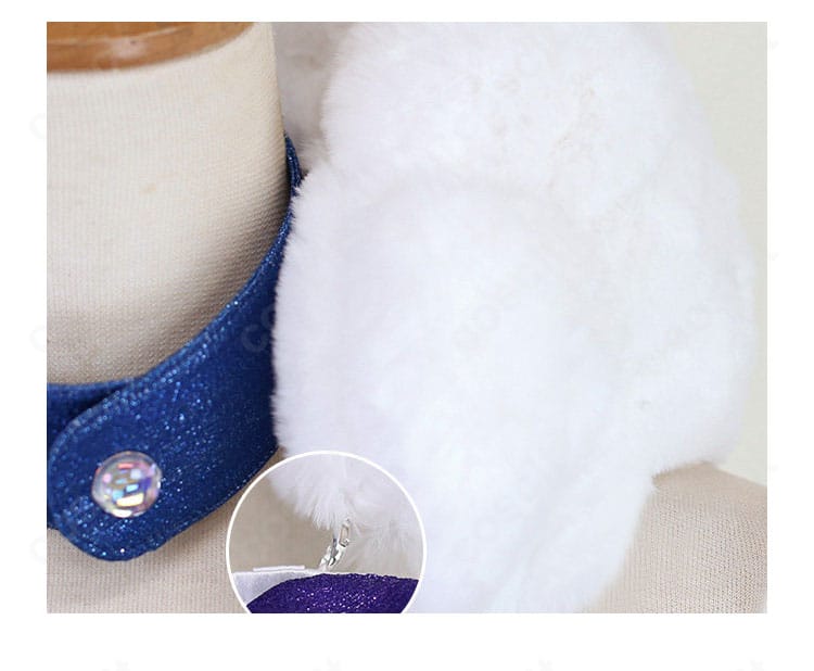 首飾りの留め具ディテール（着脱しやすい構造）