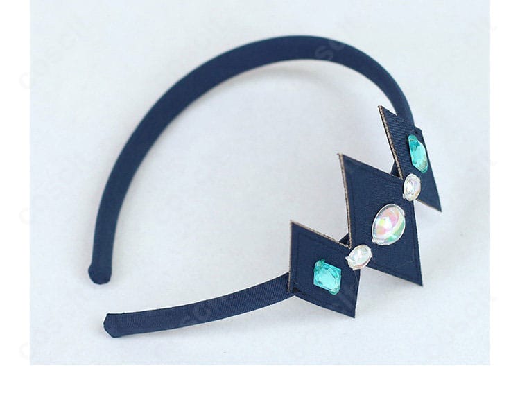 ルチア風カチューシャの装飾ディテール（大きめリボン）