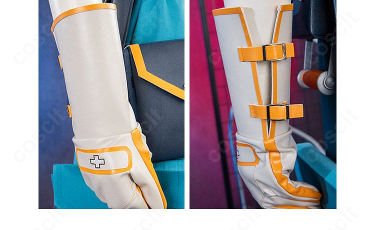 手袋のディテール（指先の可動性とフィット感）