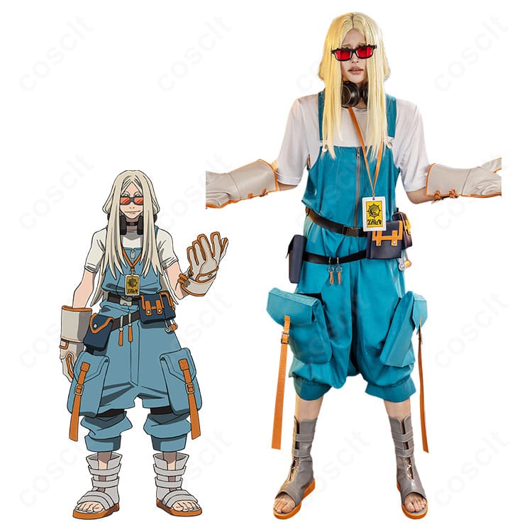 ガチアクタ オーガスト・スティルザの公式風ビジュアルと衣装全体イメージ