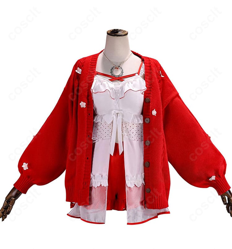 さくらみこ クリスマス ルームウェア コスプレ衣装の正面全体