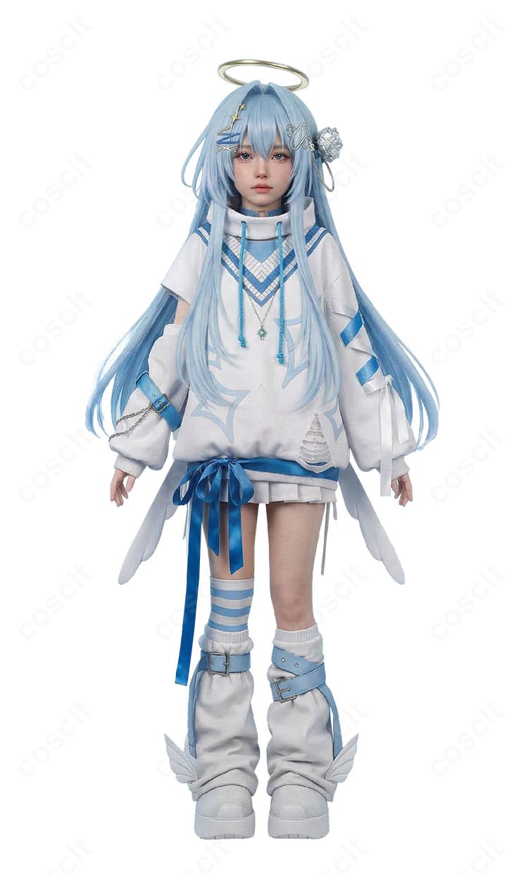 涼上エリス 初期衣装コスプレのトップス・スカートなど正面全体が見える商品画像