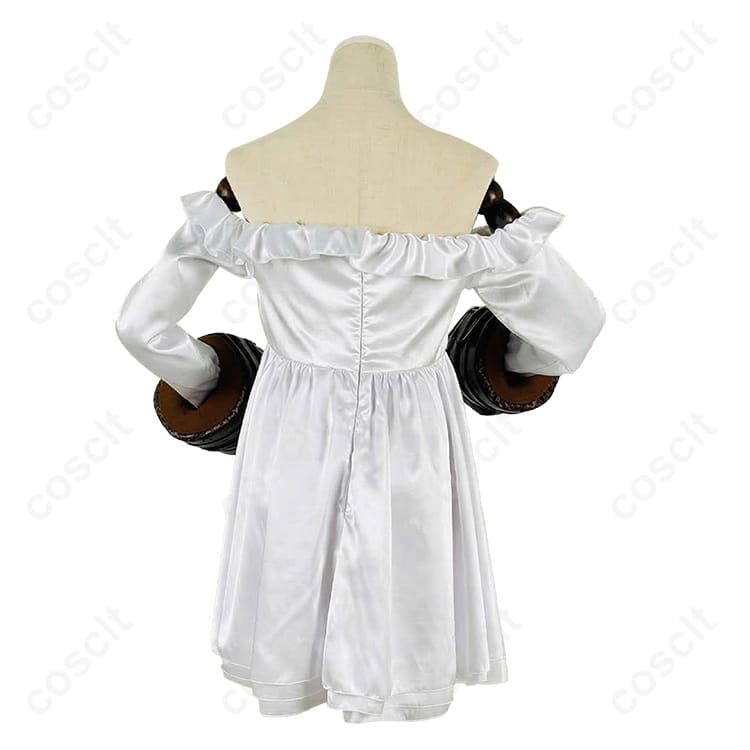 ブラウンダスト2 ルー 白い猫 コスプレ衣装 可憐シルエットで高再現、軽やかで快適 - 3枚目の画像