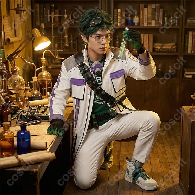 ツイステ トレイ・クローバー クラブ・ウェア 高再現セットで快適、撮影・イベントに最適 - 5枚目の画像