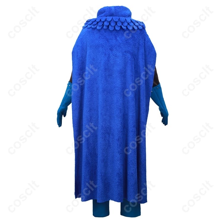 ワンピース サンジ エルバフ編コスプレ 高再現・快適設計のバイキング風マント衣装 - 4枚目の画像