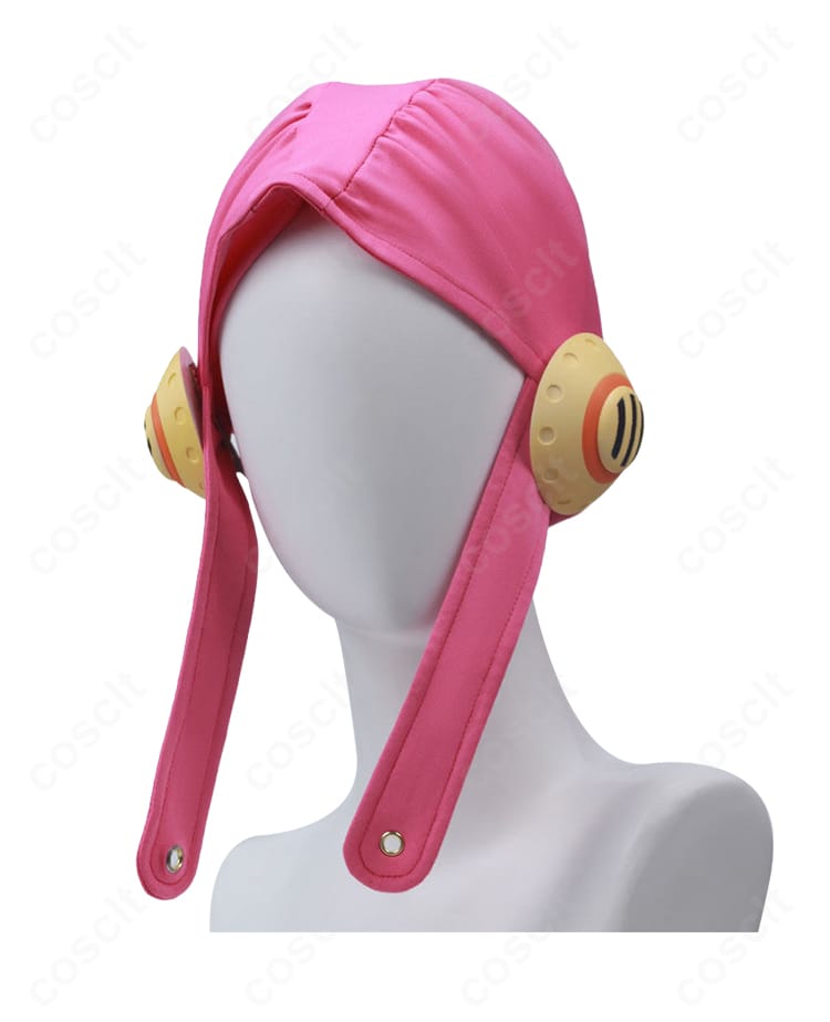 ウソップ衣装の帽子ディテール(形状と縁の仕立て)