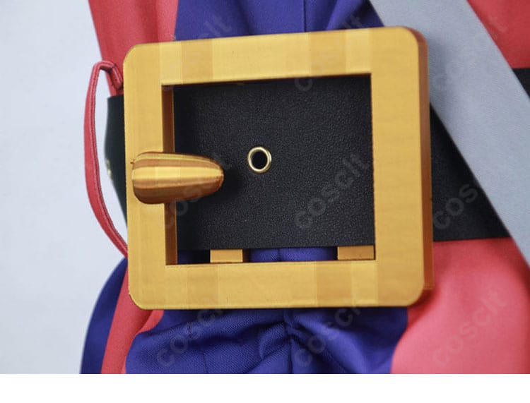 ウソップ衣装の腰飾りディテール(ベルトと装飾の配置バランス)