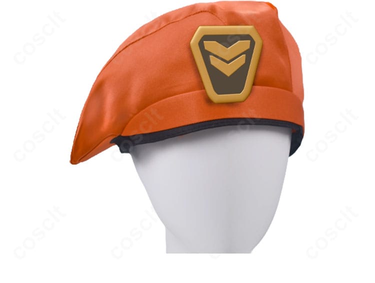 ブリムストーンの帽子（キャップ）正面エンブレムとツバ形状の近接画像