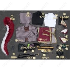 アークナイツ ベッローネ コスプレ衣装 高再現ミリタリー調で映える快適セット - 7枚目の画像（サムネイル）