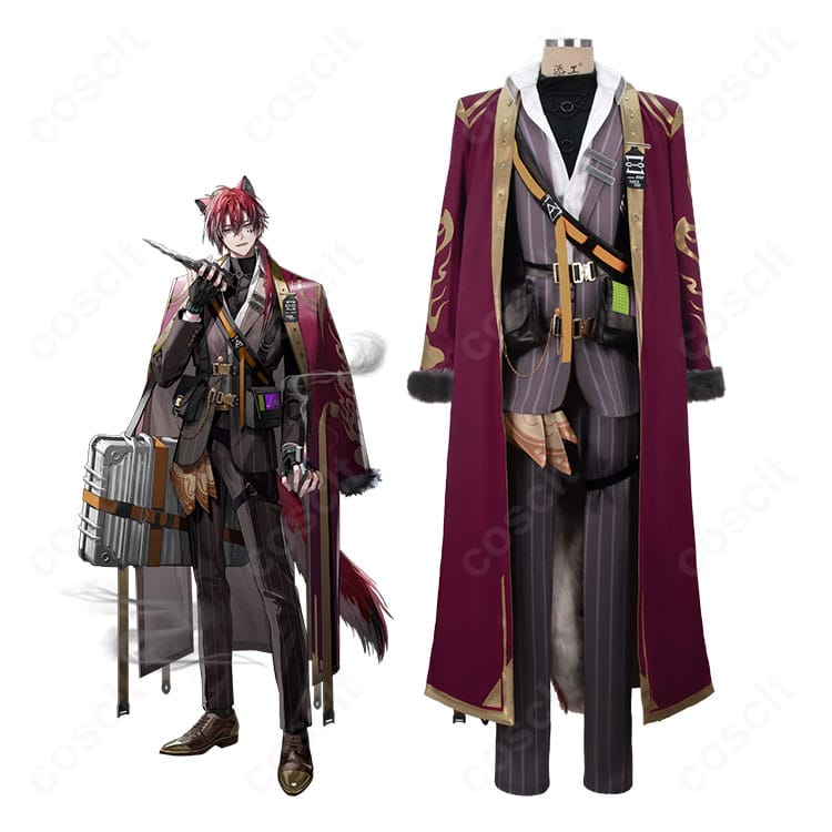 アークナイツ ベッローネのキャラクター衣装一式の着用イメージ