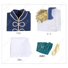 レナート・ディ・ルビーニ コスプレ衣装｜高再現シルエットでクール＆ゴージャスに映える4点セット - 6枚目の画像（サムネイル）