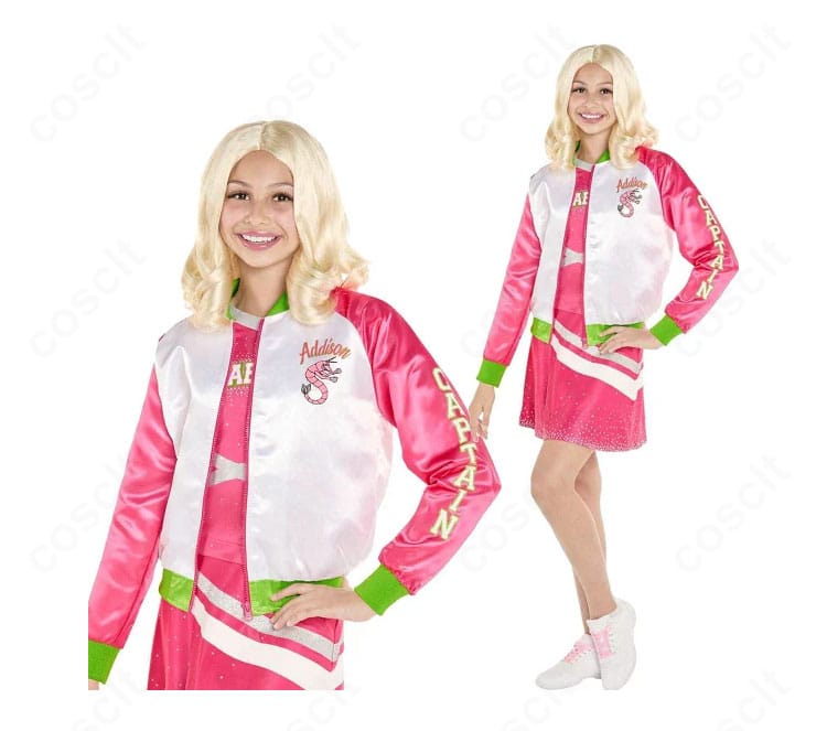 アディソン・ウェルズのチアリーダー衣装一式とキャラクター参考ビジュアル