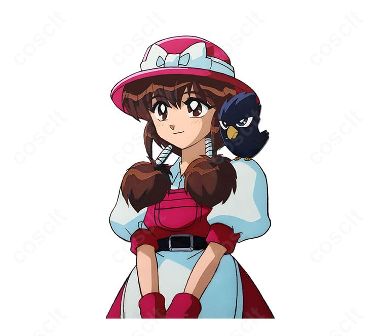 ハーメルンのバイオリン弾き フルートのキャラクター衣装を着用したモデルの全身イメージ