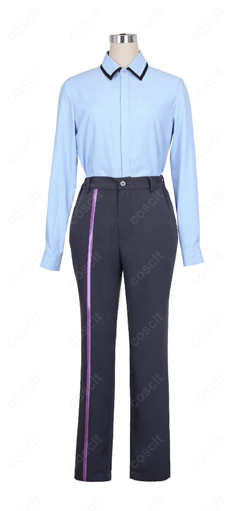 長袖シャツの袖口・縫製ディテール。撮影時に映える清潔な仕上がり