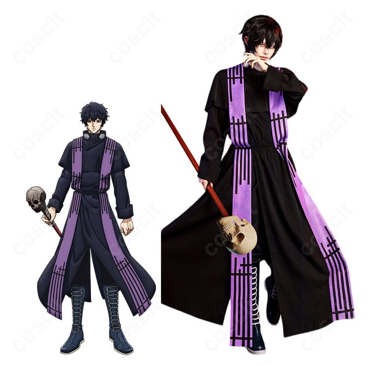 終末のワルキューレ ベルゼブブ“蝿の王”ダークスタイルのキャラクター全身イメージと衣装デザインの参考図