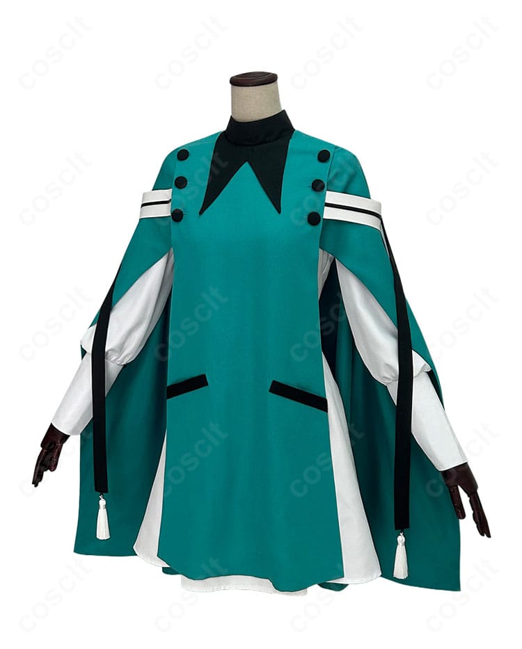 ココ衣装の上着とワンピースの正面シルエットがわかる商品正面写真