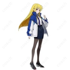 フェイト・T・ハラオウン 制服風コートセット｜軽やかで動きやすい、再現度と撮影映えを両立 - 1枚目の画像（サムネイル）