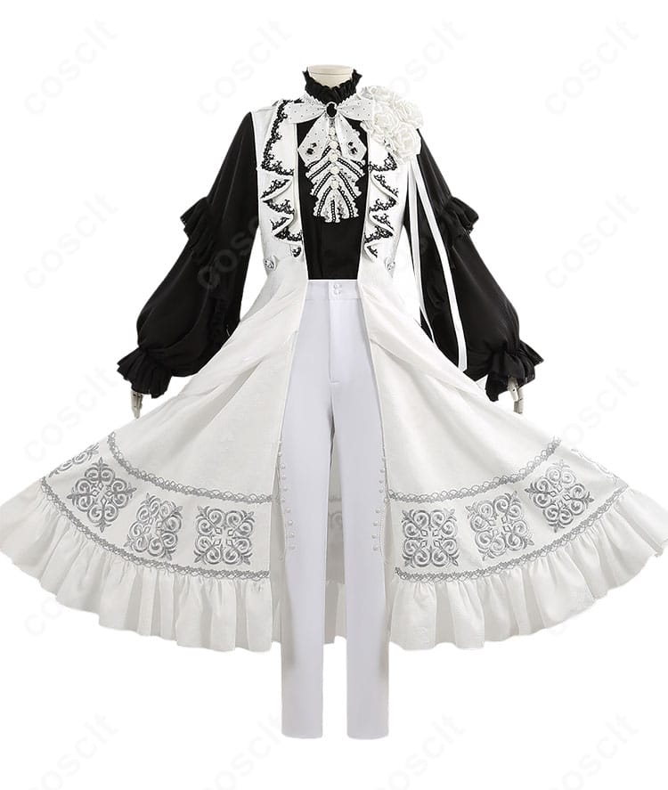 アイドリッシュセブン 百 Re:vale記念日衣装のコート・シャツ・ズボン正面全体