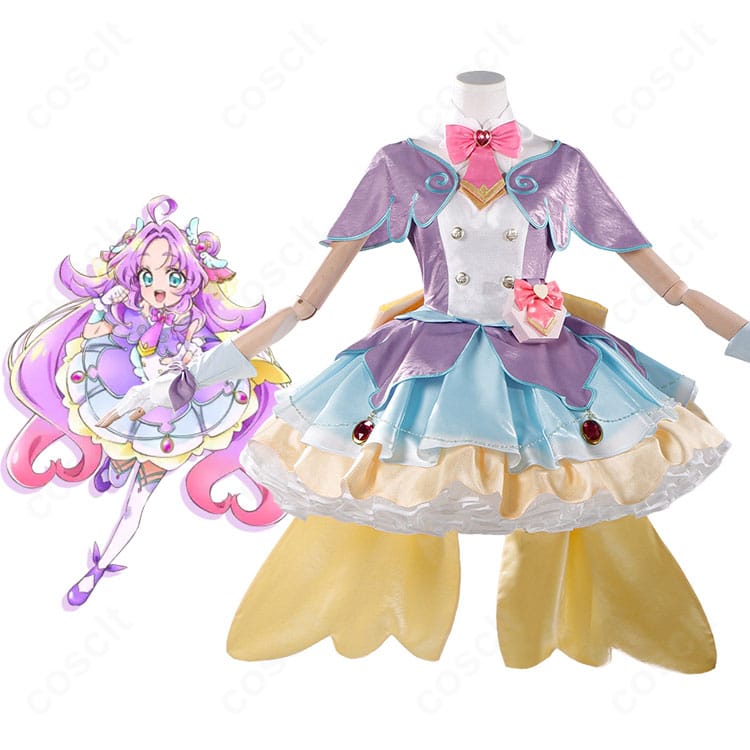 名探偵プリキュア! 明智あんな/キュアアンサーのキャラクター衣装全体イメージ
