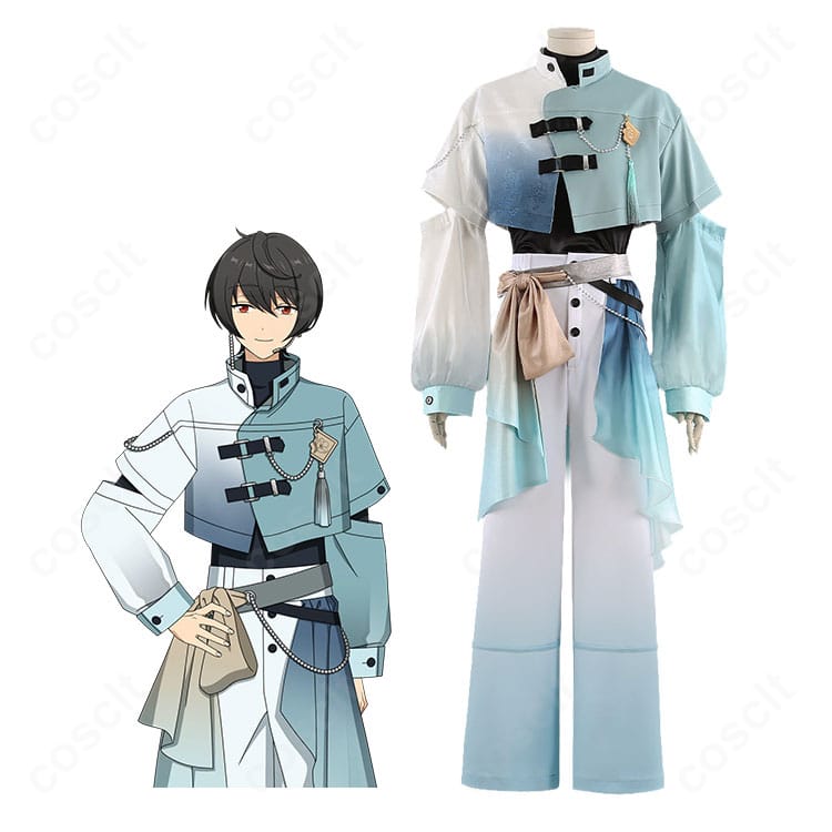 あんさんぶるスターズ！！ 朔間凛月『催花雨の片道切符』コスプレ衣装フルセットの正面イメージ