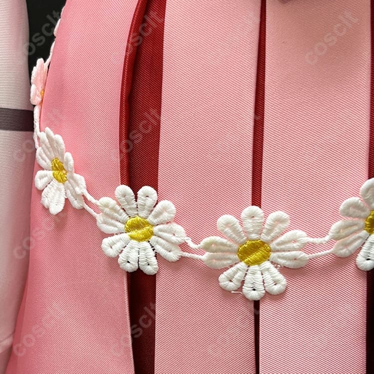春夏秋冬代行者 春の舞 花葉雛菊 コスプレ衣装｜上品で華やかな和風ドレス - 4枚目の画像