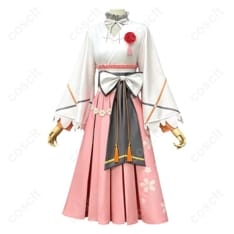 春夏秋冬代行者 春の舞 花葉雛菊 コスプレ衣装｜上品で華やかな和風ドレス - 2枚目の画像（サムネイル）