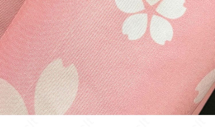 春夏秋冬代行者 春の舞 花葉雛菊コスプレ衣装の生地装飾と落ち着いた色味のディテール