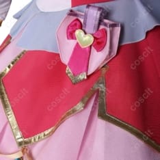 名探偵プリキュア！キュアミスティック変身後ドレス 高再現で撮影映え、イベントも快適なフルセット - 5枚目の画像（サムネイル）