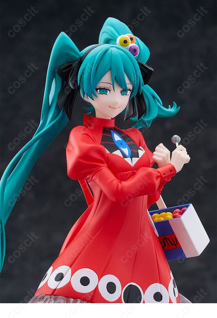 初音ミク パノプティコンψVer. コスプレ衣装の側面シルエットとスカートライン
