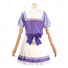 ウマ娘 プリティーダービー トレセン学園 夏制服コスプレ 再現度重視の軽量フルセット - 3枚目の画像（サムネイル）