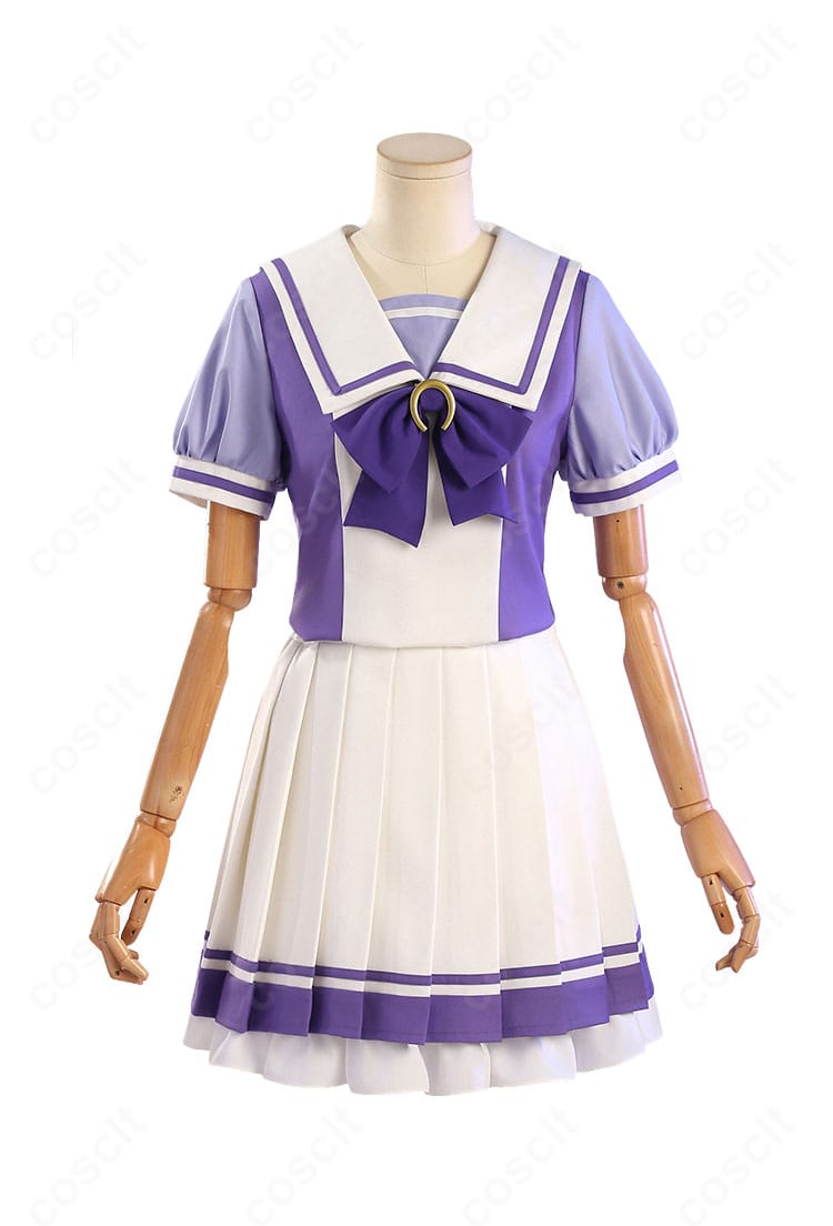 トレセン学園・夏服トップスとスカートの正面全体が分かる商品写真