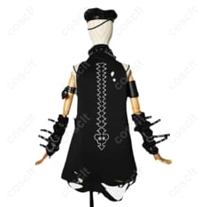 夜乃くろむ 初期衣装｜ぶいすぽっ！高再現パンクコスプレ、快適設計でイベント映え - 3枚目の画像（サムネイル）