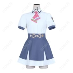 学園夏制服コスプレ衣装｜通気性◎の3点セットで清楚に再現、撮影やイベントに最適 - 1枚目の画像（サムネイル）