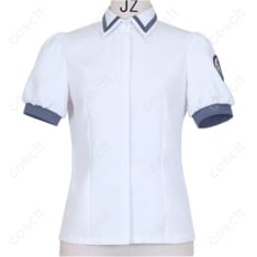 学園夏制服コスプレ衣装｜通気性◎の3点セットで清楚に再現、撮影やイベントに最適 - 3枚目の画像（サムネイル）