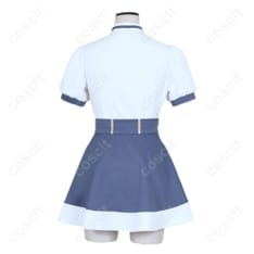 学園夏制服コスプレ衣装｜通気性◎の3点セットで清楚に再現、撮影やイベントに最適 - 2枚目の画像（サムネイル）