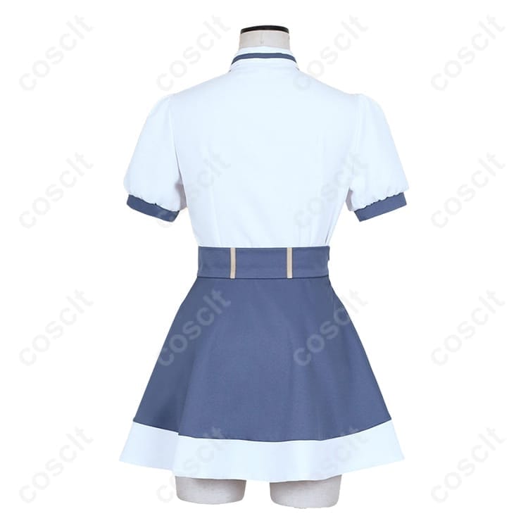 学園夏制服コスプレ衣装｜通気性◎の3点セットで清楚に再現、撮影やイベントに最適 - 2枚目の画像