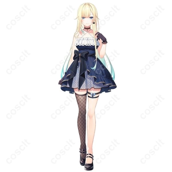 ぶいすぽっ！藍沢エマ 初期衣装 コスプレ衣装｜華やかなゴスロリを再現