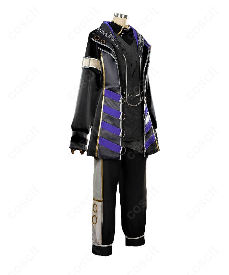 東雲彰人 コス衣装 右側面シルエット（ロングコートとパンツ）