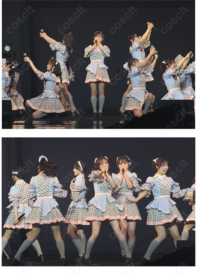 α+(アルファプラス) 青春のエフェクトの舞台衣装コスプレ、ステージ演出を意識した着用イメージ