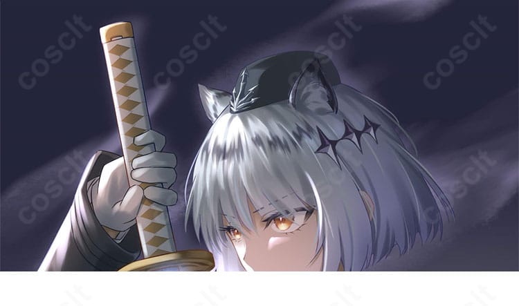 Shadowverse 静寂のアナテマ・ギルダリア コスプレ用髪飾りの細部イメージ