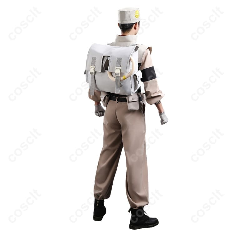ガチアクタ 掃除屋サポーター制服 高再現コスプレ 耐久素材と小物で撮影映え - 6枚目の画像