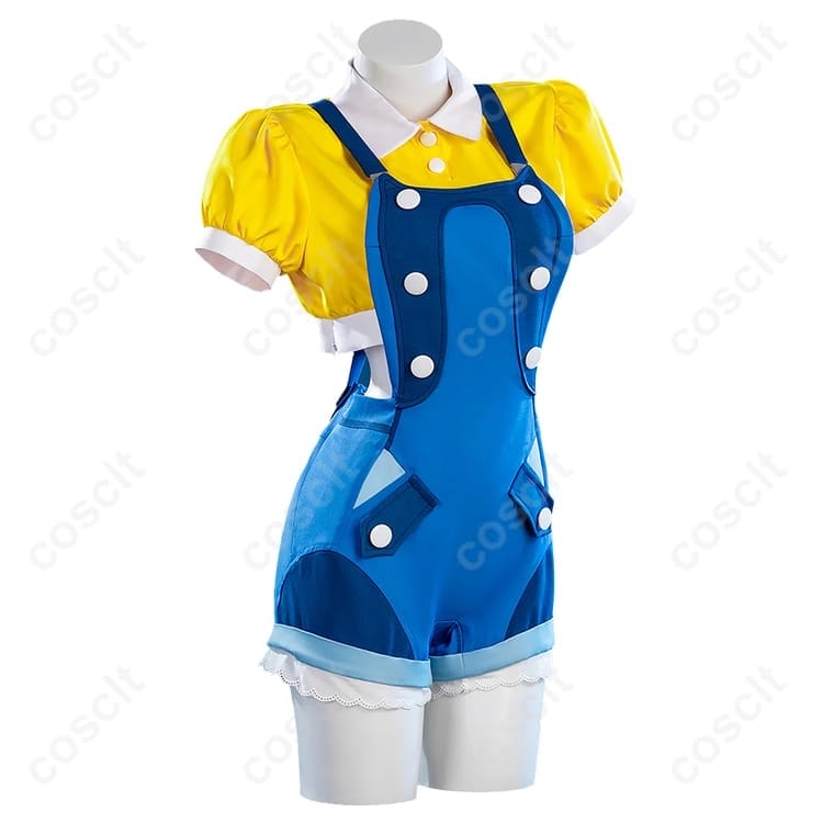 オーバーウォッチ向け サロペット系コスプレ5点セット 可愛い×爽やかで長時間も快適、撮影映え抜群 - 2枚目の画像