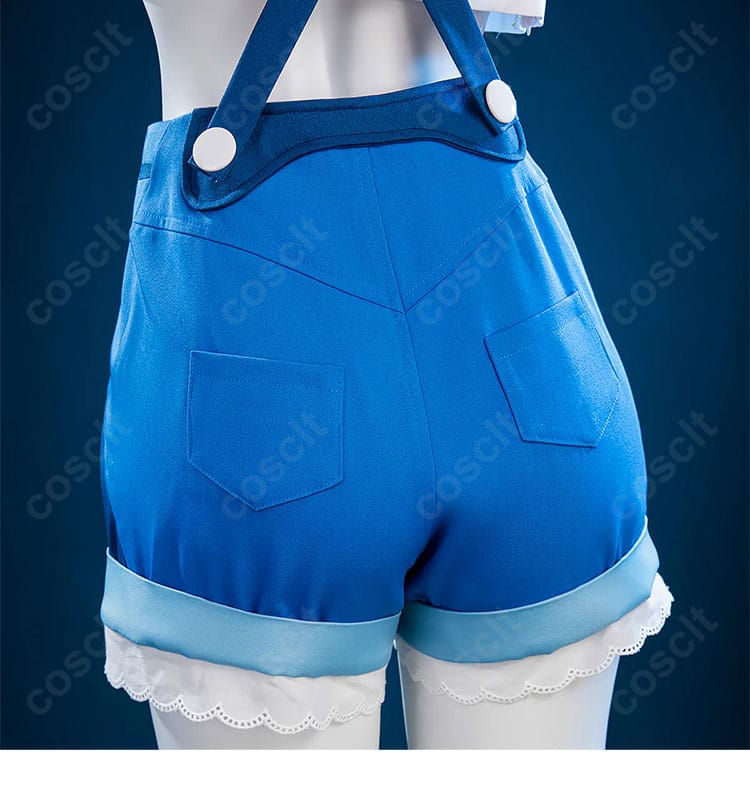 パンツ背面のポケットとヨークのステッチ